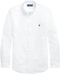 Polo Ralph Lauren - Camicia in popeline di cotone elasticizzato su misura - Lyst