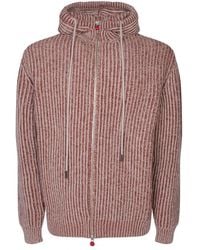 Kiton - Sweater Aw23 Stijlvolle Laagjes - Lyst