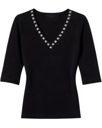 Twinset - V-Neck Knitwear - Lyst