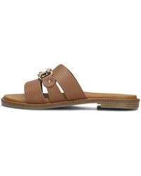 Notre-v - Slider Sandalen - Lyst