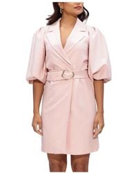 Notre-v - Kleedjes ,Roze ,Denim Jurken Nv-Henny - Lyst
