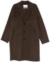 Amaranto - Single-Breasted Coats - Lyst