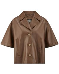 Riani - Jassen ,Bruin ,Leer Leren Jassen - Lyst