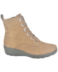 Semler - Schoenen ,Bruin ,Nubuc Botje +N. Dz - Lyst