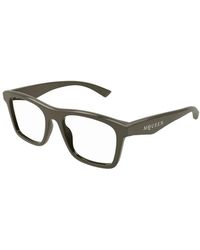 McQueen - Am0475O 005 Optical Frame - Lyst