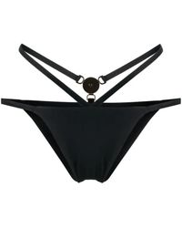 Versace - Bikinislip Met Medusa Plakkaat - Lyst