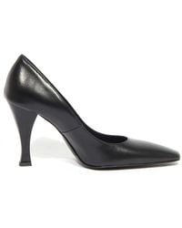 Moschino - Schoenen ,Zwart ,Leer Liefde Schoenen Zwart Leren Hakken - Lyst