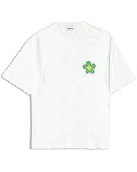 AMISH - T-shirt in cotone con stampa grafica - Lyst