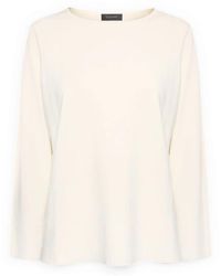 Elena Miro - Viscose Blend Boot-Neck Top - Lyst