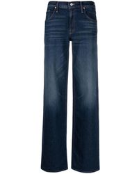 Mother - Digital underground blaue denim jeans - Lyst