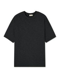 American Vintage - Bysapick oversize baumwoll t-shirt - noir - Lyst