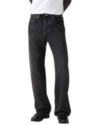 Levi's - Jeans ,Zwart ,Katoen 501 Loose Big Wheels Jeans - Lyst