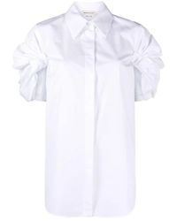 Alexander McQueen - Camisas blancas con tacón de 3 - Lyst