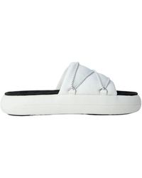 Moon Boot - Schoenen ,Wit ,Polyester Mb Icon Slides - Lyst