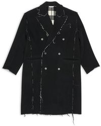 Balenciaga Trenchcoats & Mantels - - Dames - Zwart