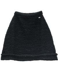 Genny - Rokken ,Zwart ,Tweed Tweed Paillettes Rok - Lyst