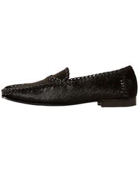 Hereu - Schoenen ,Zwart ,Leer Zwarte Kalfshaar Stijlvolle Schoenen - Lyst