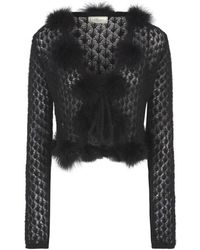 Blumarine - Zwarte Cardigan Sweaters - Lyst