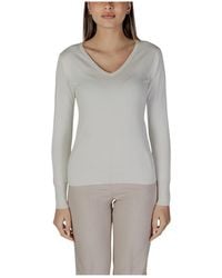 Street One - R v-ausschnitt strickware für frauen - Lyst