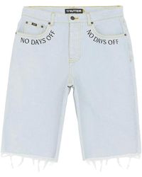 Iuter - Denim Shorts - Lyst