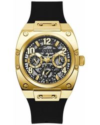 Guess - Prodigy Siliconen Horloge - Lyst