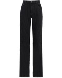 Mugler - Straight Fit Jeans - Lyst