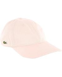 Lacoste - Cotton Twill Cap - Lyst