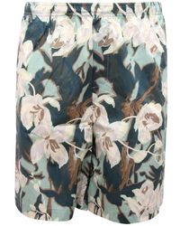 Amaranto - Korte Broeken ,Veelkleurig ,Italiaanse Bermuda Shorts Model B6B0001 - Lyst