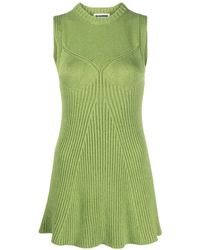 Jil Sander - Tops ,Groen ,A-Line Top Moss - Lyst