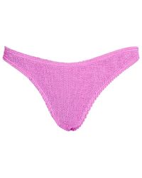 Bondeye - Paarse Bikini Broekje Hoog Gesneden - Lyst