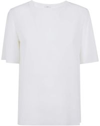 JOSEPH - Overhemden ,Wit ,Nylon Nieuwe Rubin Crepe De Soie Top - Lyst