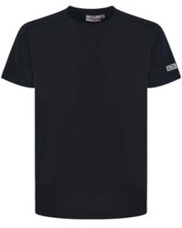 Gcds - Tops ,Zwart ,Katoen Essential Logo Print T-Shirt - Lyst