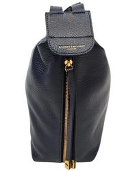 Gianni Chiarini - Blaue Leder Umhängetasche - Lyst