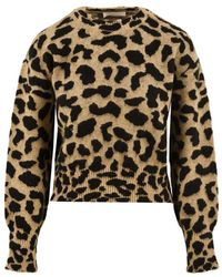 Akep - Round-Neck Knitwear - Lyst