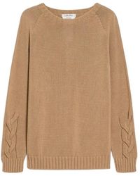 Max Mara - Round-Neck Knitwear - Lyst
