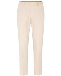 Oscar Jacobson - Slim Fit Baumwoll Stretch Hose - Lyst