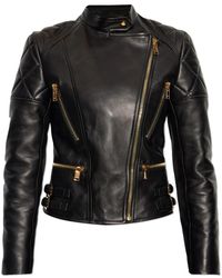 Versace - Leather Jackets - Lyst
