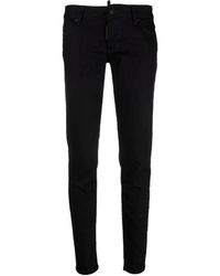 DSquared² - Jeans ,Zwart ,Katoen Jennifer Zwarte Jeans - Lyst