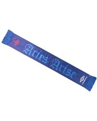 Aries - Accessoires ,Blauw ,Wol Blauwe Roos Sjaal - Lyst