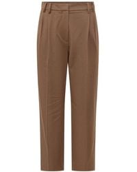 Brunello Cucinelli - Tapered Trousers - Lyst