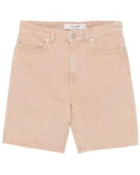 Lacoste - Denim Shorts - Lyst