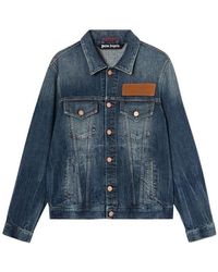 Palm Angels - Denim Jackets - Lyst