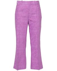 Rodebjer - Miso Stripe Pants Slim Cropped - Lyst