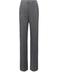 Moncler - Pantalon En Flanelle De Laine - Lyst