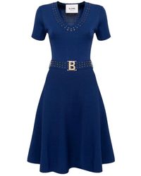 Blugirl Blumarine - Dresses > day dresses > knitted dresses - Lyst