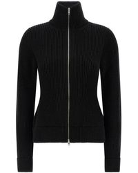 Maison Margiela - Wollen Cardigan Met Rits - Lyst
