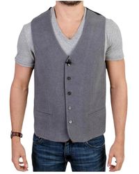 CoSTUME NATIONAL - Graue casual-weste italienische eleganz - Lyst