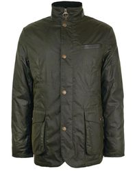 Barbour - Elegante giacca compton wax olive - Lyst