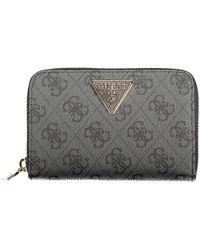 Guess - Zwarte Portemonnee Laurel Ii Slg - Lyst