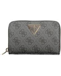 Guess - Schwarze Damen Geldbörse Laurel Ii Slg - Lyst